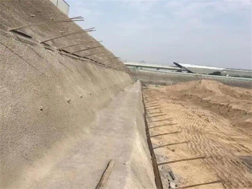 广阳河道边坡加固
